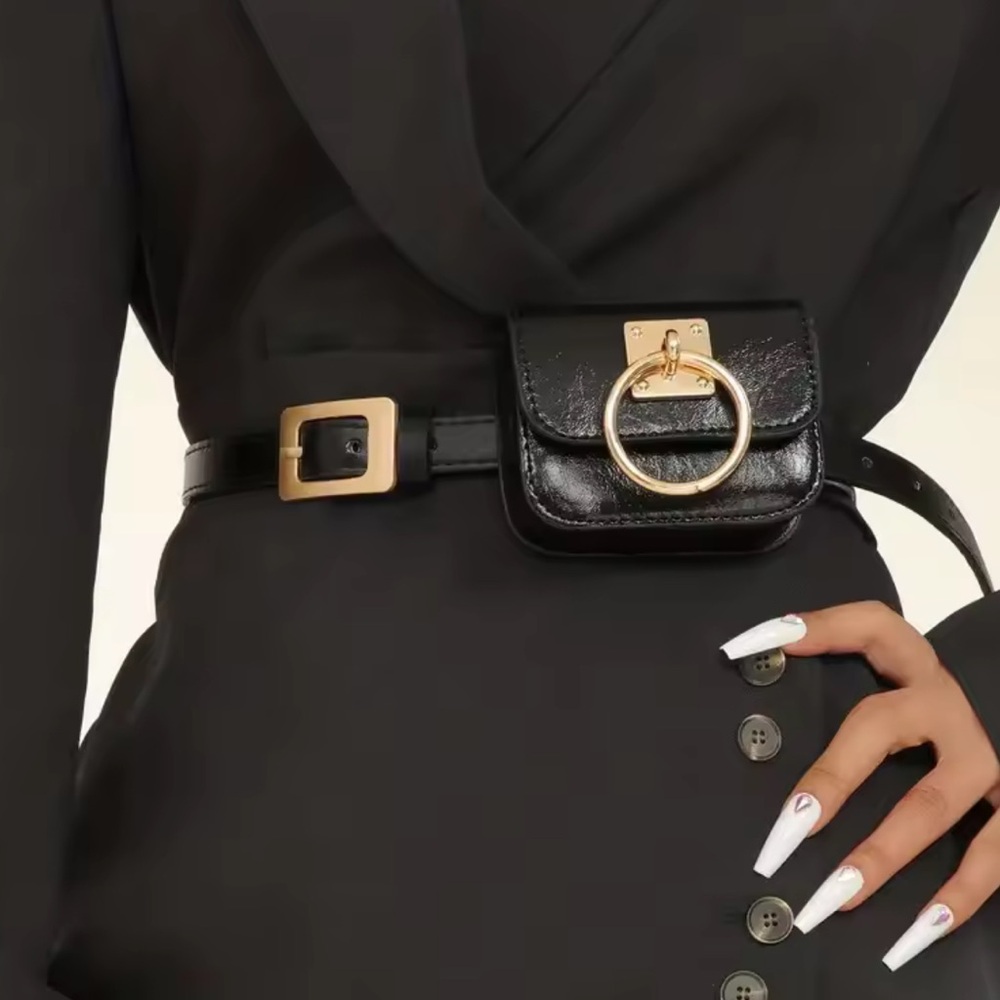 Vintage Belt Bag Gothic Fanny Packs